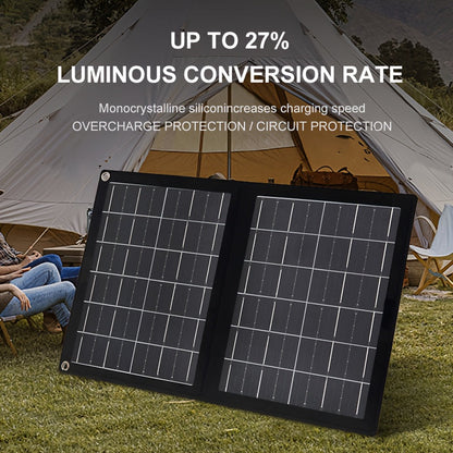 NNETM Portable Solar Panel Charger (2-in-1)